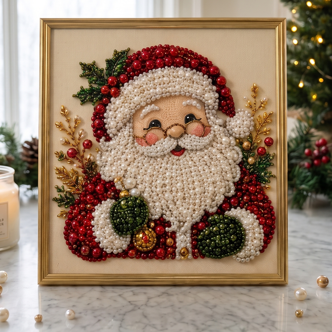 Holly Pearl™ Christmas Art