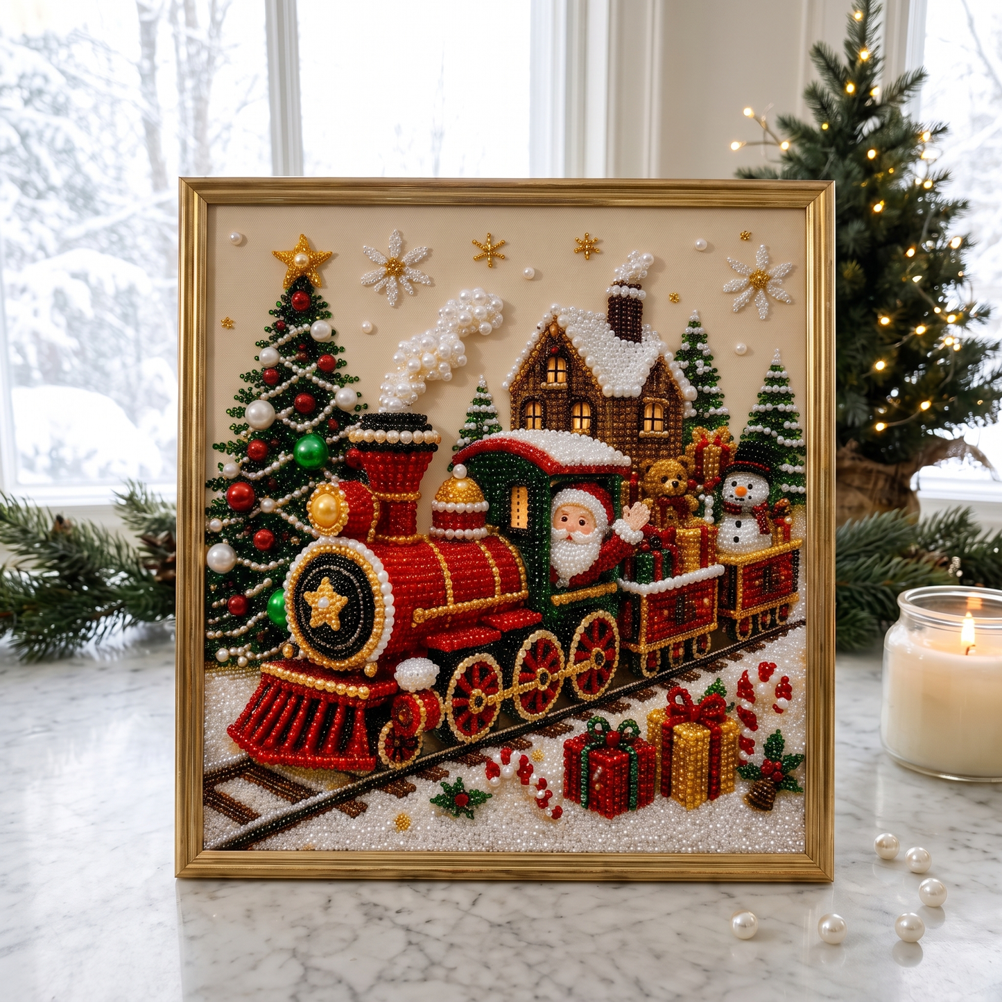 Holly Pearl™ Christmas Art